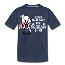 Load image into Gallery viewer, Ice Scream Fun T-Shirt - navy