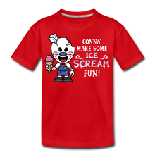 Load image into Gallery viewer, Ice Scream Fun T-Shirt - red