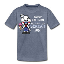 Load image into Gallery viewer, Ice Scream Fun T-Shirt - heather blue