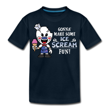 Load image into Gallery viewer, Ice Scream Fun T-Shirt - deep navy
