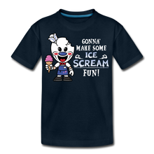 Load image into Gallery viewer, Ice Scream Fun T-Shirt - deep navy