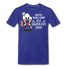 Load image into Gallery viewer, Ice Scream Fun T-Shirt (Mens) - royal blue