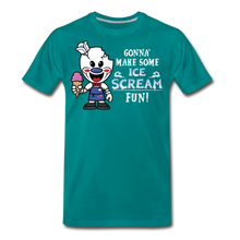 Load image into Gallery viewer, Ice Scream Fun T-Shirt (Mens) - teal