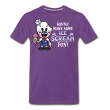 Load image into Gallery viewer, Ice Scream Fun T-Shirt (Mens) - purple