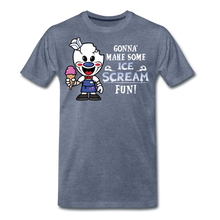 Load image into Gallery viewer, Ice Scream Fun T-Shirt (Mens) - heather blue