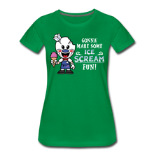 Load image into Gallery viewer, Ice Scream Fun T-Shirt (Womens) - kelly green
