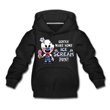 Load image into Gallery viewer, Ice Scream Fun Hoodie - black