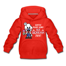 Load image into Gallery viewer, Ice Scream Fun Hoodie - red