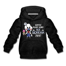 Load image into Gallery viewer, Ice Scream Fun Hoodie - charcoal gray