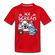 Load image into Gallery viewer, Ice Scream Truck T-Shirt - red