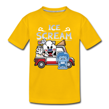 Load image into Gallery viewer, Ice Scream Truck T-Shirt - sun yellow