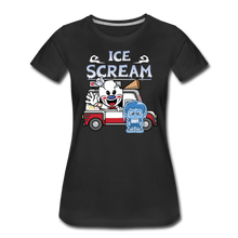 Load image into Gallery viewer, Ice Scream Truck T-Shirt (Womens) - black