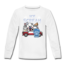 Load image into Gallery viewer, Ice Scream Truck Long-Sleeve T-Shirt - white