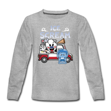 Load image into Gallery viewer, Ice Scream Truck Long-Sleeve T-Shirt - heather gray