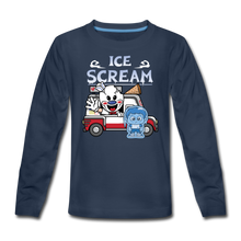 Load image into Gallery viewer, Ice Scream Truck Long-Sleeve T-Shirt - navy