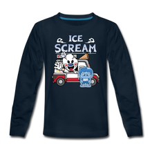 Load image into Gallery viewer, Ice Scream Truck Long-Sleeve T-Shirt - deep navy