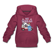 Load image into Gallery viewer, Ice Scream Truck Hoodie - burgundy