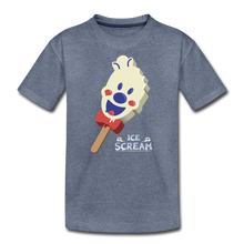 Load image into Gallery viewer, Ice Scream Pop T-Shirt - heather blue
