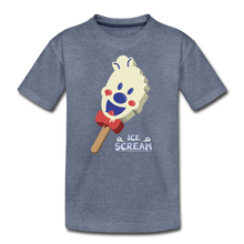 Load image into Gallery viewer, Ice Scream Pop T-Shirt - heather blue