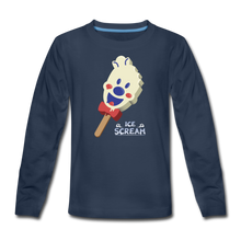 Load image into Gallery viewer, Ice Scream Pop Long-Sleeve T-Shirt - navy