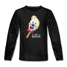 Load image into Gallery viewer, Ice Scream Pop Long-Sleeve T-Shirt - charcoal gray