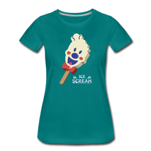 Load image into Gallery viewer, Ice Scream Pop T-Shirt (Womens) - teal