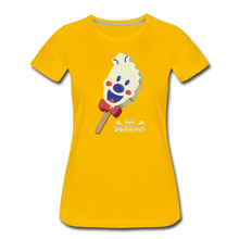 Load image into Gallery viewer, Ice Scream Pop T-Shirt (Womens) - sun yellow