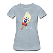 Load image into Gallery viewer, Ice Scream Pop T-Shirt (Womens) - heather ice blue