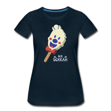 Load image into Gallery viewer, Ice Scream Pop T-Shirt (Womens) - deep navy