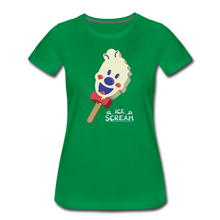 Load image into Gallery viewer, Ice Scream Pop T-Shirt (Womens) - kelly green