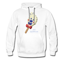 Load image into Gallery viewer, Ice Scream Pop Hoodie (Mens) - white
