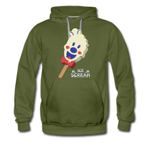 Load image into Gallery viewer, Ice Scream Pop Hoodie (Mens) - olive green