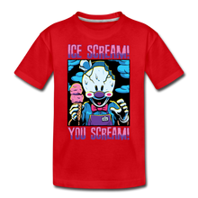 Load image into Gallery viewer, Ice Scream You Scream T-Shirt - red