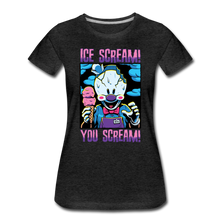 Load image into Gallery viewer, Ice Scream You Scream T-Shirt (Womens) - charcoal gray