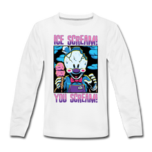 Load image into Gallery viewer, Ice Scream You Scream Long-Sleeve T-Shirt - white