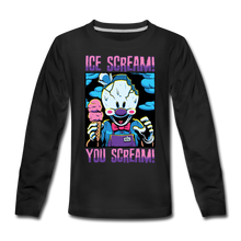 Load image into Gallery viewer, Ice Scream You Scream Long-Sleeve T-Shirt - black