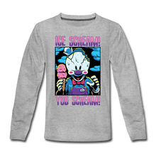 Load image into Gallery viewer, Ice Scream You Scream Long-Sleeve T-Shirt - heather gray