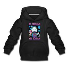 Load image into Gallery viewer, Ice Scream You Scream Hoodie - black