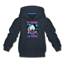 Load image into Gallery viewer, Ice Scream You Scream Hoodie - navy