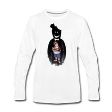 Load image into Gallery viewer, Charlie Ready To Attack Long-Sleeve T-Shirt (Mens) - white