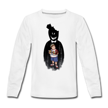 Load image into Gallery viewer, Charlie Ready To Attack Long-Sleeve T-Shirt - white