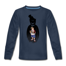 Load image into Gallery viewer, Charlie Ready To Attack Long-Sleeve T-Shirt - navy