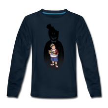 Load image into Gallery viewer, Charlie Ready To Attack Long-Sleeve T-Shirt - deep navy