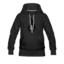 Load image into Gallery viewer, Charlie Ready To Attack Hoodie (Womens) - black