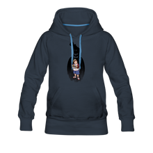 Load image into Gallery viewer, Charlie Ready To Attack Hoodie (Womens) - navy