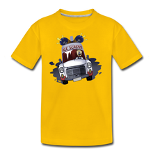 Load image into Gallery viewer, Ice Scream Driving T-Shirt - sun yellow