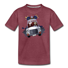 Load image into Gallery viewer, Ice Scream Driving T-Shirt - heather burgundy