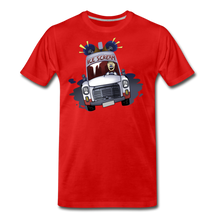Load image into Gallery viewer, Ice Scream Driving T-Shirt (Mens) - red