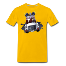Load image into Gallery viewer, Ice Scream Driving T-Shirt (Mens) - sun yellow