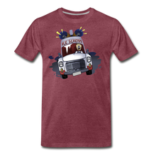 Load image into Gallery viewer, Ice Scream Driving T-Shirt (Mens) - heather burgundy